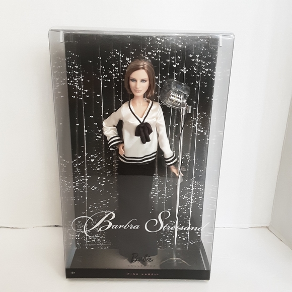 Barbie Pink Label Collection Barbra Streisand DollN6574 RARE NEW